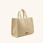 Sherpa tote bag with velvet lining – The Teddy Tote