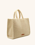 Sherpa tote bag with velvet lining – The Teddy Tote