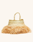 Fringe detailing on The Tropical Fringe Basket