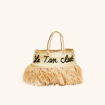 The Tropical Fringe Basket